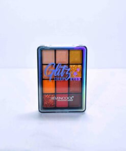 Glitz Glitter Eyeshadow Palette - High Pigmented Powder - Matte Shimmer Makeup Eye Shadow