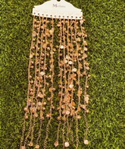 Latest Anklet Payel Pajeb- Golden Anklet Non Faded Material - Ankle Bracelet for Women Teen 14k Yellow Gold Plated Anklet Foot Jewelry Accessories for Women and Girls