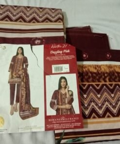 Bonanza Satrangi 3 Piece Suit Unstitched