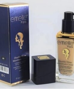 Flawless Complexion with Emelie Paris Double Wear Maximum Cover Foundation | Your Beauty's Best Friend | Radiant Confidence