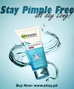 Garnier Skin Active 3-in-1 Clay Face Wash Mask Scrub 100ml