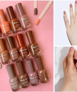 Mode Love Pack Of 6 Attractive Colors Permanent Nail Paints - Best Quality 6 Pcs Nail Paint