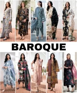 BAROQUE DIGITAL PRINT ALLOVER VOLUME 3Pc